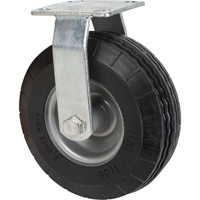 Roulettes anticrevaisons, Fixe, 8" (203,2 mm), Anticrevaison, 275 lb (125 kg) Les Fournitures Industrielles Méga