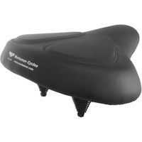 Extra-Wide Comfort Bicycle Seat Les Fournitures Industrielles Méga