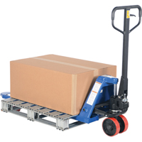 Transpalette manuel Quick-Lift, Acier, 48" lo x 20" la, Capacit&eacute; 5500 lb Les Fournitures Industrielles Méga