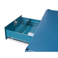 Chariots de service mobiles, 2 Tiers, 24" la x 57" h x 40" p, Capacit&eacute; 1200 lb Les Fournitures Industrielles Méga