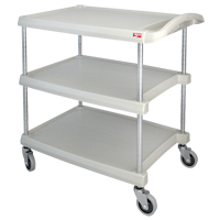 Chariot utilitaire myCart, 3 tiers, 20" x 35-1/2" x 30", Capacit&eacute; 400 lb Les Fournitures Industrielles Méga