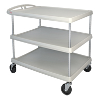 Chariot utilitaire myCart, 3 tiers, 26" x 36-7/8" x 36", Capacit&eacute; 500 lb Les Fournitures Industrielles Méga