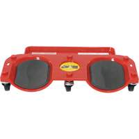 Socle roulant pour les genoux, Plastique, Rouge, Capacit&eacute; 350 lb Les Fournitures Industrielles Méga