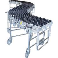 Expandable/Flexible Conveyors, 30" W x 8' 6" L, 226 lbs. per lin. ft. Capacity Les Fournitures Industrielles Méga