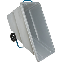 Tilt Truck, Polyethylene, 0.625 cu. yd., 850 lbs. Load Capacity Les Fournitures Industrielles Méga