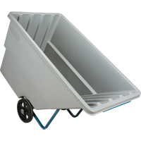 Tilt Truck, Polyethylene, 1.1 cu. yd., 1250 lbs. Load Capacity Les Fournitures Industrielles Méga