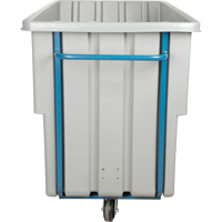 Tilt Truck, Polyethylene, 1.1 cu. yd., 1250 lbs. Load Capacity Les Fournitures Industrielles Méga