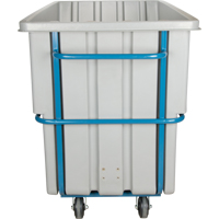 Tilt Truck, Polyethylene, 1.1 cu. yd., 2000 lbs. Load Capacity Les Fournitures Industrielles Méga