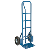 Heavy-Duty Hand Truck, P-Handle Handle, Steel, 50-3/4" Height, 800 lbs. Capacity Les Fournitures Industrielles Méga