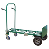 Greenline Economical Convertible Hand Truck - E-CON, Steel, 800 lbs. Capacity Les Fournitures Industrielles Méga