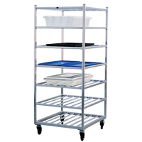 Shelf Cart, 7 Tiers, 28-1/2" W x 69" H x 32" D, 525 lbs. Capacity Les Fournitures Industrielles Méga