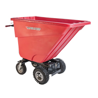 Motorized Tilt Truck, 13,5 pi³ Capacity, 45" H x 26-1/2" W x 68" D Les Fournitures Industrielles Méga