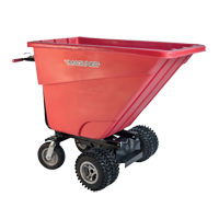 Motorized Tilt Truck, 13,5 pi³ Capacity, 45" H x 33-1/2" W x 68" D Les Fournitures Industrielles Méga