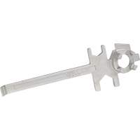 Drum Wrench, 3/4"/2" Opening, 9-1/2" Handle, Stainless Steel Les Fournitures Industrielles Méga