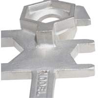Drum Wrench, 3/4"/2" Opening, 9-1/2" Handle, Stainless Steel Les Fournitures Industrielles Méga