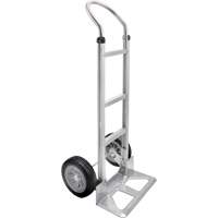 Knocked Down Hand Truck, Continuous Handle, Aluminum, 49-5/8" Height, 500 lbs. Capacity Les Fournitures Industrielles Méga