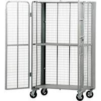 FST Series Folding Security Truck, 1 Tiers, 27" L x 45" W x 77" H, 2000 lbs. Cap. Les Fournitures Industrielles Méga