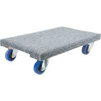 Socles roulants en bois franc pour usage moyen, Roues en Polyol&eacute;fine, Capacit&eacute; de 900 lb, 18" la x 24" p x 7" h Les Fournitures Industrielles Méga