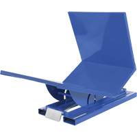 Open Sided Hopper, Steel, 1 cu.yd., Blue Les Fournitures Industrielles Méga