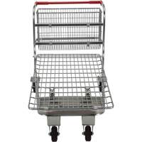 Chariot en treillis emboîtable, Acier, 28-3/4" x 37-1/16" x 59-5/8", Capacit&eacute; 275 lb Les Fournitures Industrielles Méga