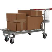 Chariot en treillis emboîtable, Acier, 28-3/4" x 37-1/16" x 59-5/8", Capacit&eacute; 275 lb Les Fournitures Industrielles Méga