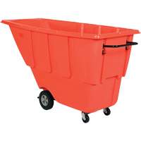 Tilt Truck, Polyethylene, 0.5 cu. yd., 450 lbs. Load Capacity Les Fournitures Industrielles Méga