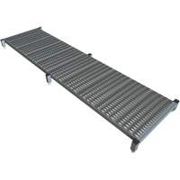 Plateforme de travail en une &eacute;tape &agrave; hauteur r&eacute;glable, 24" la x 97" pr, Capacit&eacute; de 800 lb, Enti&egrave;rement soud&eacute; Les Fournitures Industrielles Méga