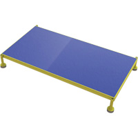 Plateforme de travail en une &eacute;tape &agrave; hauteur r&eacute;glable, 24" la x 48" pr, Capacit&eacute; de 800 lb, Enti&egrave;rement soud&eacute; Les Fournitures Industrielles Méga