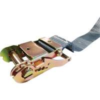 Tendeur d'arrimage &agrave; cliquet, Syst&egrave;me E-Track, 2" , 16' , Charge d'utilisation max. 1333 lb (605 kg) Les Fournitures Industrielles Méga