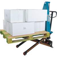 Manual Scissor Skid Lift, 45-1/4" L x 20-1/4" W, Steel, 3300 lbs. Capacity Les Fournitures Industrielles Méga
