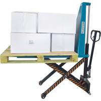 Manual Scissor Skid Lift, 45-1/4" L x 20-1/4" W, Steel, 3300 lbs. Capacity Les Fournitures Industrielles Méga