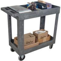 Utility Service Cart, 2 Tiers, 16-1/2" x 32-1/2" x 34-1/2", 550 lbs. Capacity Les Fournitures Industrielles Méga