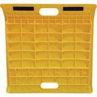Rampe de trottoir portable en poly pour diable, Capacit&eacute; de 1000 lb, 27" la x 27" lo Les Fournitures Industrielles Méga