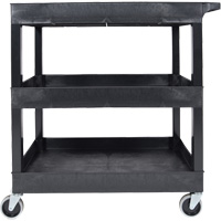 Tub Cart, 3 Tiers, 35-1/4" x 36-1/4" x 18", 300 lbs. Capacity Les Fournitures Industrielles Méga