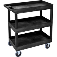 Tub Cart, 3 Tiers, 35-1/4" x 37-1/4" x 18", 375 lbs. Capacity Les Fournitures Industrielles Méga