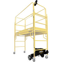 Motorized System for Climb-N-Go Scaffolding Les Fournitures Industrielles Méga