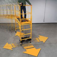 Motorized System for Climb-N-Go Scaffolding Les Fournitures Industrielles Méga