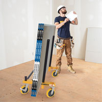 Buildman H-Cart Multi-Use Drywall Cart Les Fournitures Industrielles Méga