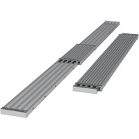 Planche de travail t&eacute;lescopique, 156" la x 12" pr, Capacit&eacute; de 250 lb, D&eacute;mont&eacute; Les Fournitures Industrielles Méga