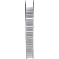 SmartStairs 17-21 Steps Modular Construction Stair System, 157-1/2" H Les Fournitures Industrielles Méga