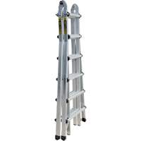 &eacute;chelle t&eacute;lescopique multifonction, Aluminium, 300 lb Les Fournitures Industrielles Méga
