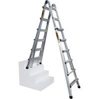 &eacute;chelle t&eacute;lescopique multifonction, Aluminium, 300 lb Les Fournitures Industrielles Méga