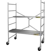 &eacute;chafaud portable Alu Series, Cadre Aluminium, 29" p x 72" h Les Fournitures Industrielles Méga