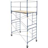 Complete Scaffold Tower with Casters, 66-2/10" D x 177-1/2" H Les Fournitures Industrielles Méga