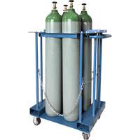 Support de rangement pour 4 cylindres pour chariot &eacute;l&eacute;vateur Les Fournitures Industrielles Méga