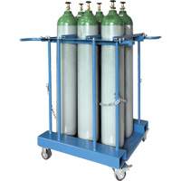 Support de rangement pour 6 cylindres pour chariot &eacute;l&eacute;vateur Les Fournitures Industrielles Méga