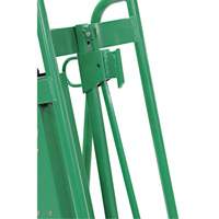 Powered Drum Hand Truck with Pneumatic Wheels Les Fournitures Industrielles Méga