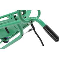 Powered Drum Hand Truck with Pneumatic Wheels Les Fournitures Industrielles Méga