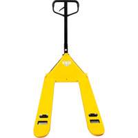 Steel Wheel Pallet Truck, Steel, 48" L x 27" W, 5500 lbs. Capacity Les Fournitures Industrielles Méga