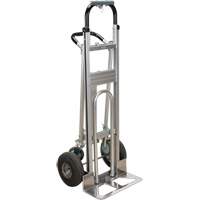 3-in-1 Convertible Hand Truck, Aluminum, 600 lbs. Capacity Les Fournitures Industrielles Méga
